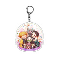 Cadeau promotionnel Anime imprimé personnalisé Lovely Boy Logo Logo Acrylique Key Chain